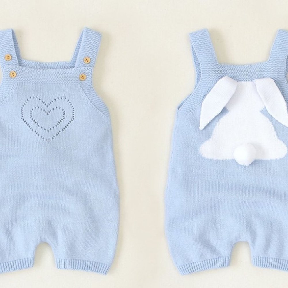 Knitted Baby Outfit, Boy Easter Outfit, Baby Easter Outfit,  Baby Girl Outfit
